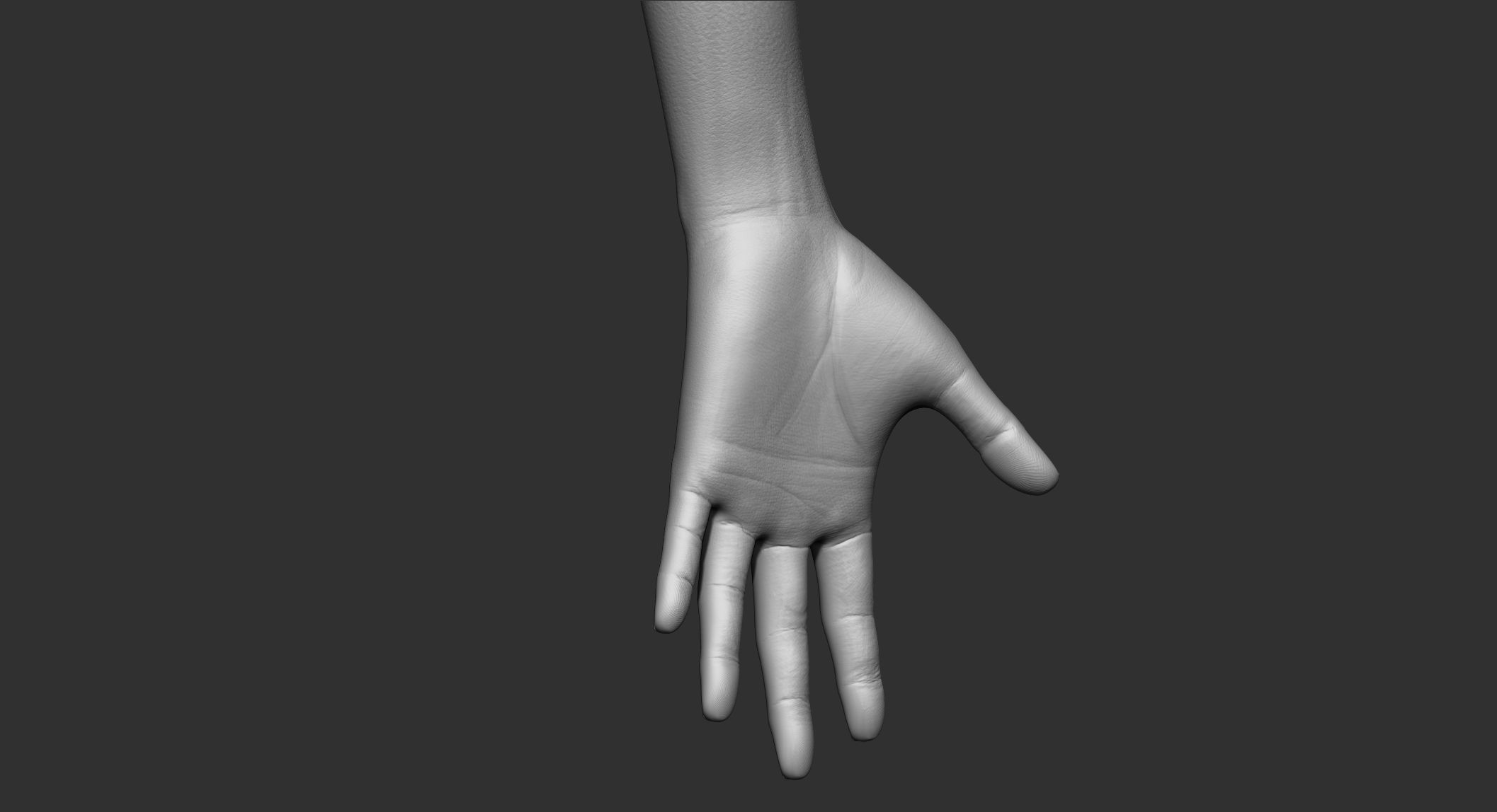 Woman - Perfect Female Body Basemesh 3D model_14