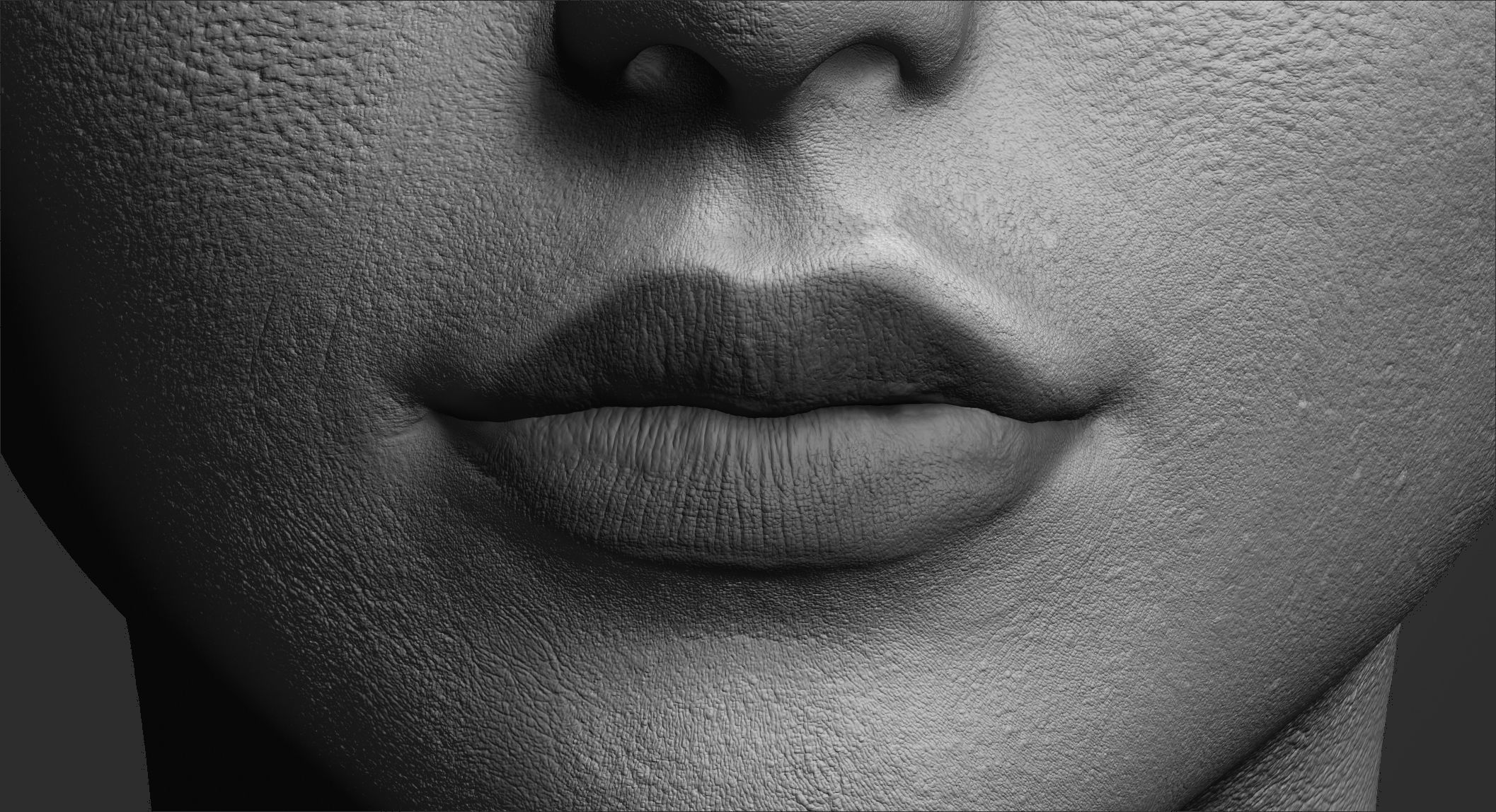 Woman - Perfect Female Body Basemesh 3D model_3