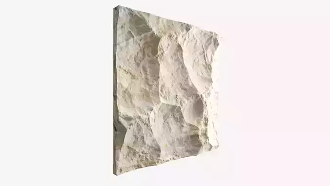 432-RockPanel piece of stone on wall