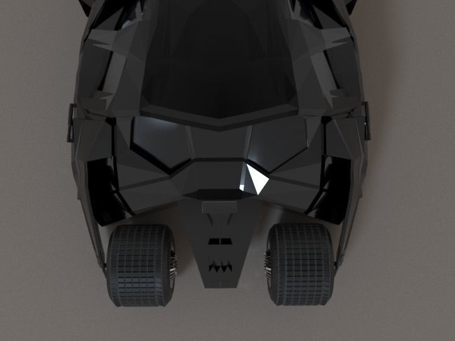 Batmobile model lego 3D print model_7