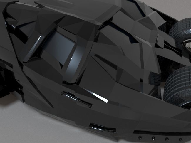 Batmobile model lego 3D print model_11