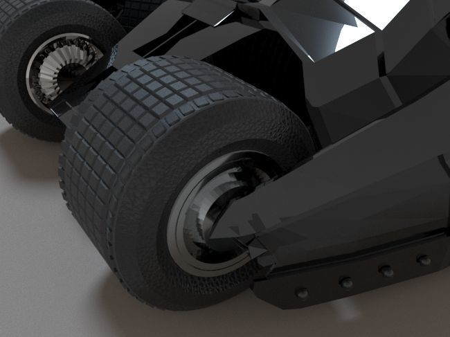 Batmobile model lego 3D print model_5