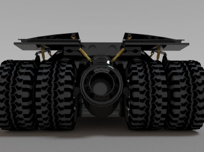 Batmobile model lego 3D print model_8