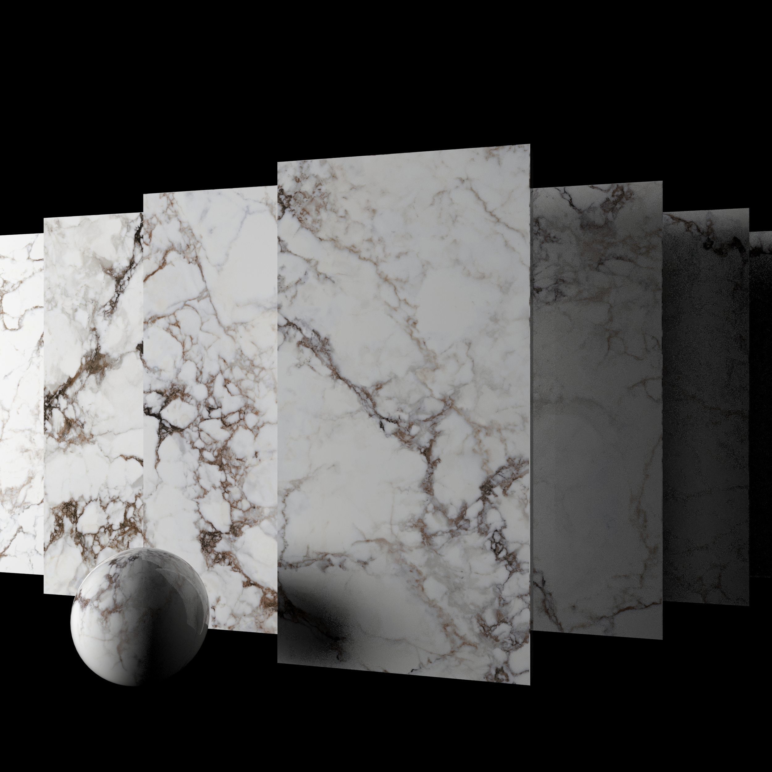 Marble Set Museum Breccia 80x160 Set 1 Texture_1