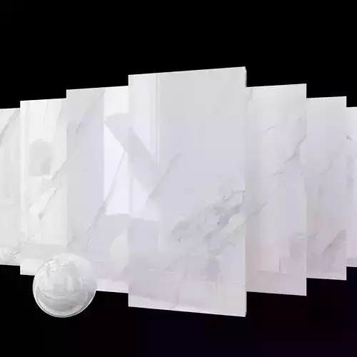 Marble Set Museum Calacatta 4D 80x160 Set 1 Texture