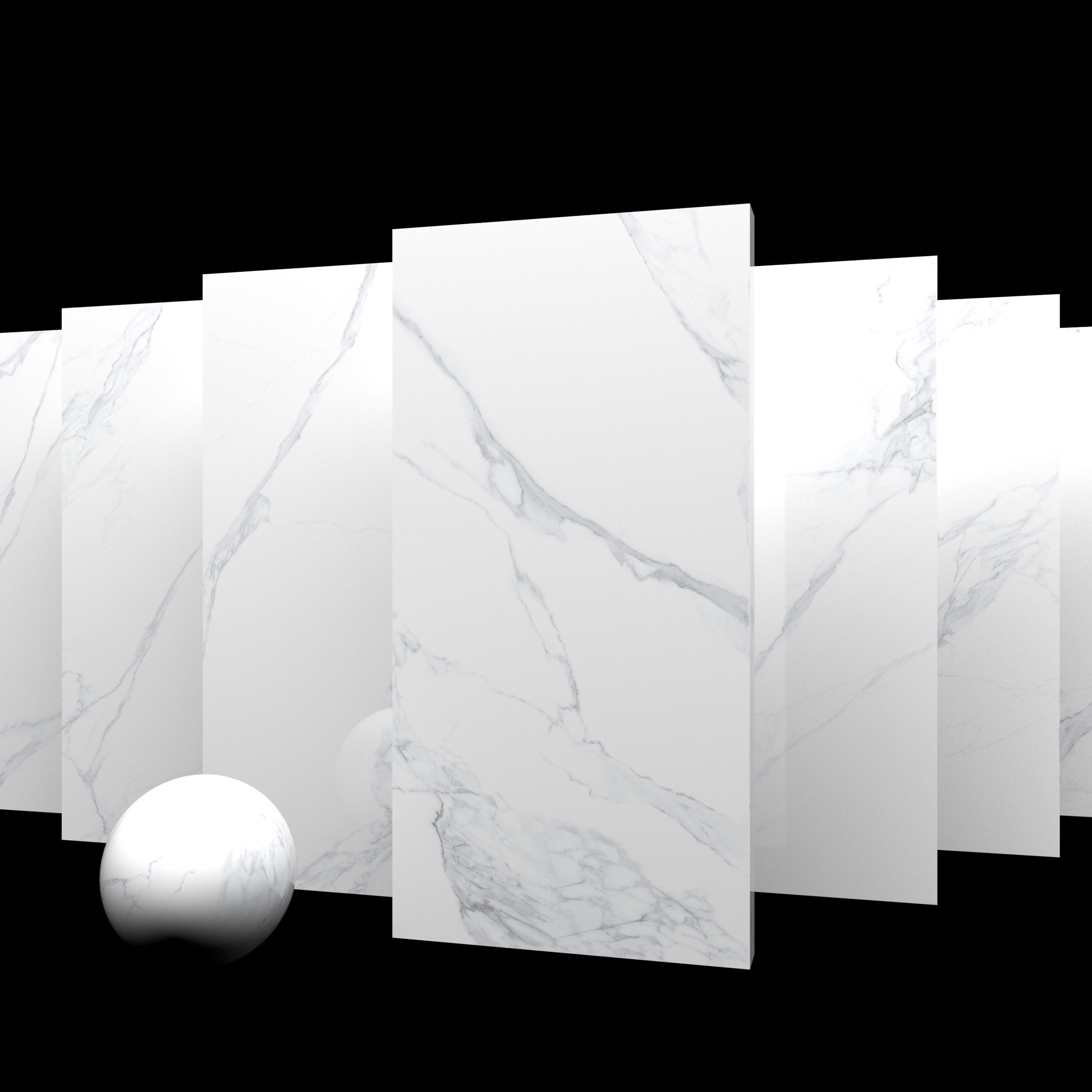 Marble Set Museum Calacatta 4D 80x160 Set 4 Texture_3