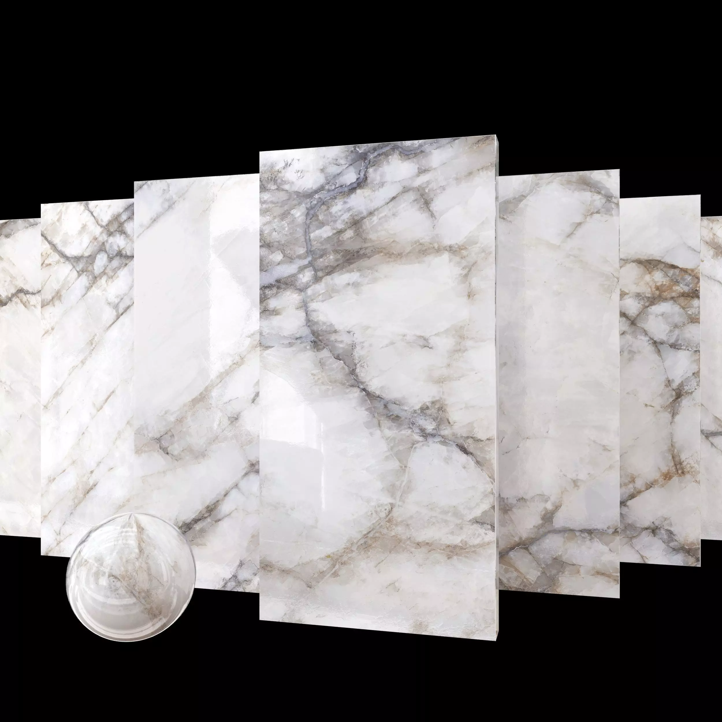 Marble Set Museum Crystal White 80x160 Texture_0