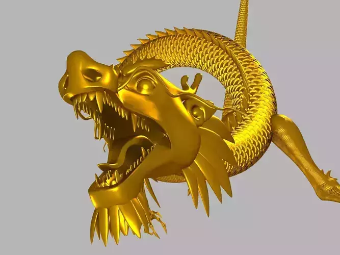 Chinese Gold Dragon 