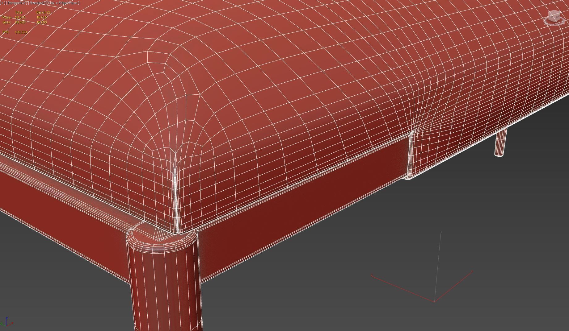 Bench 22 3D model_18