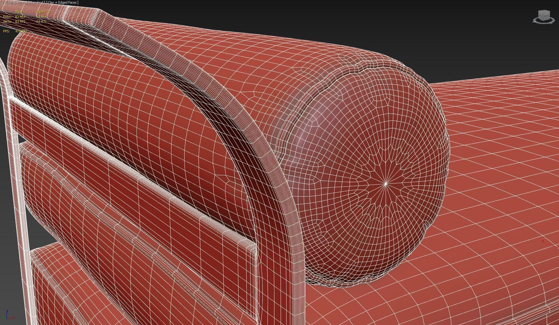 Bench 23 3D model_18