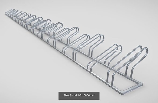 Bicycle Stands 1 3D Model Pack 6