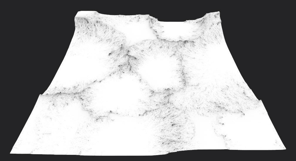 PBR Detailed DESERT Valley Landscape Low-poly 3D model_13