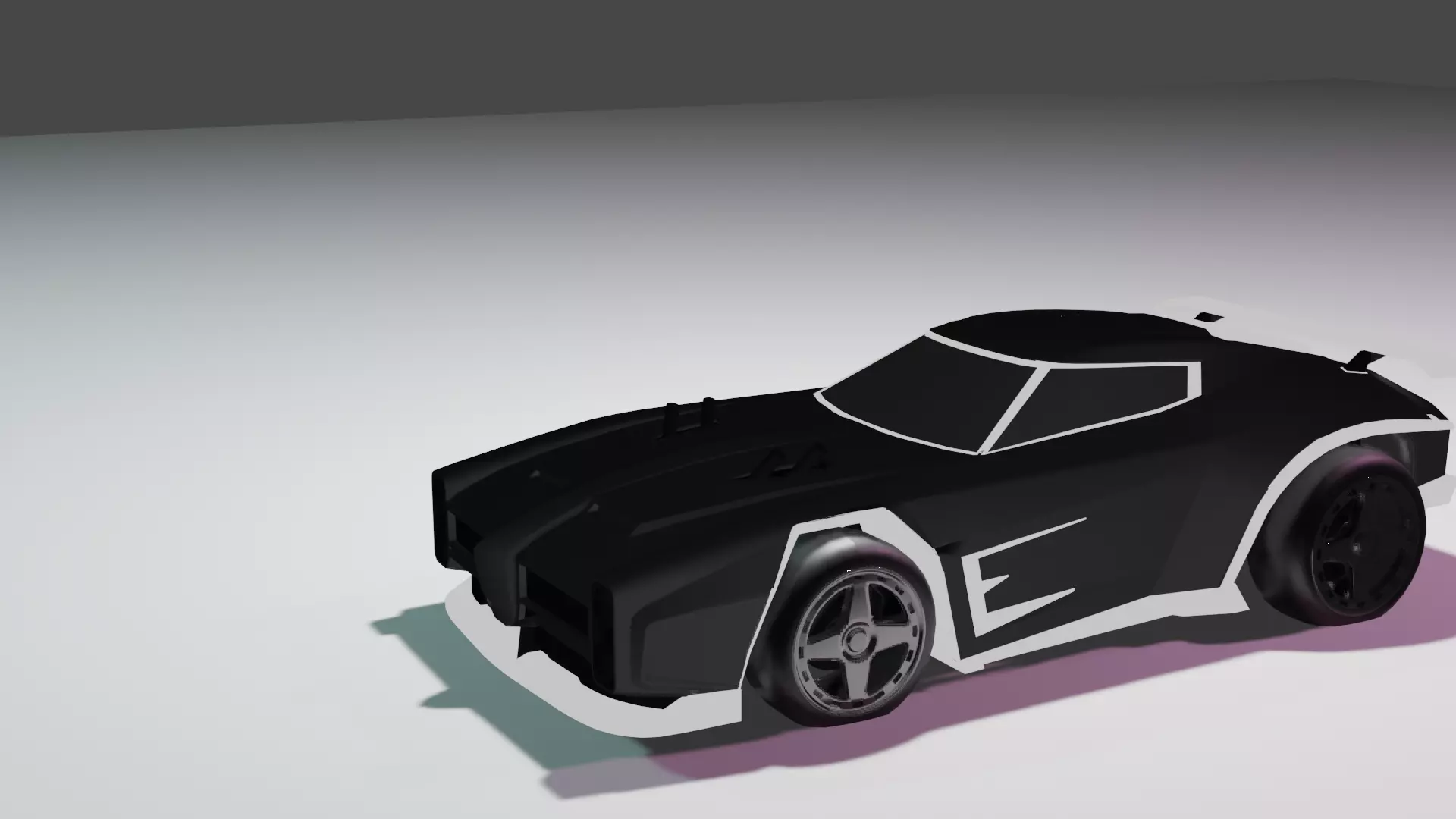 Dominus car from rocket league 3d model 3D model_0