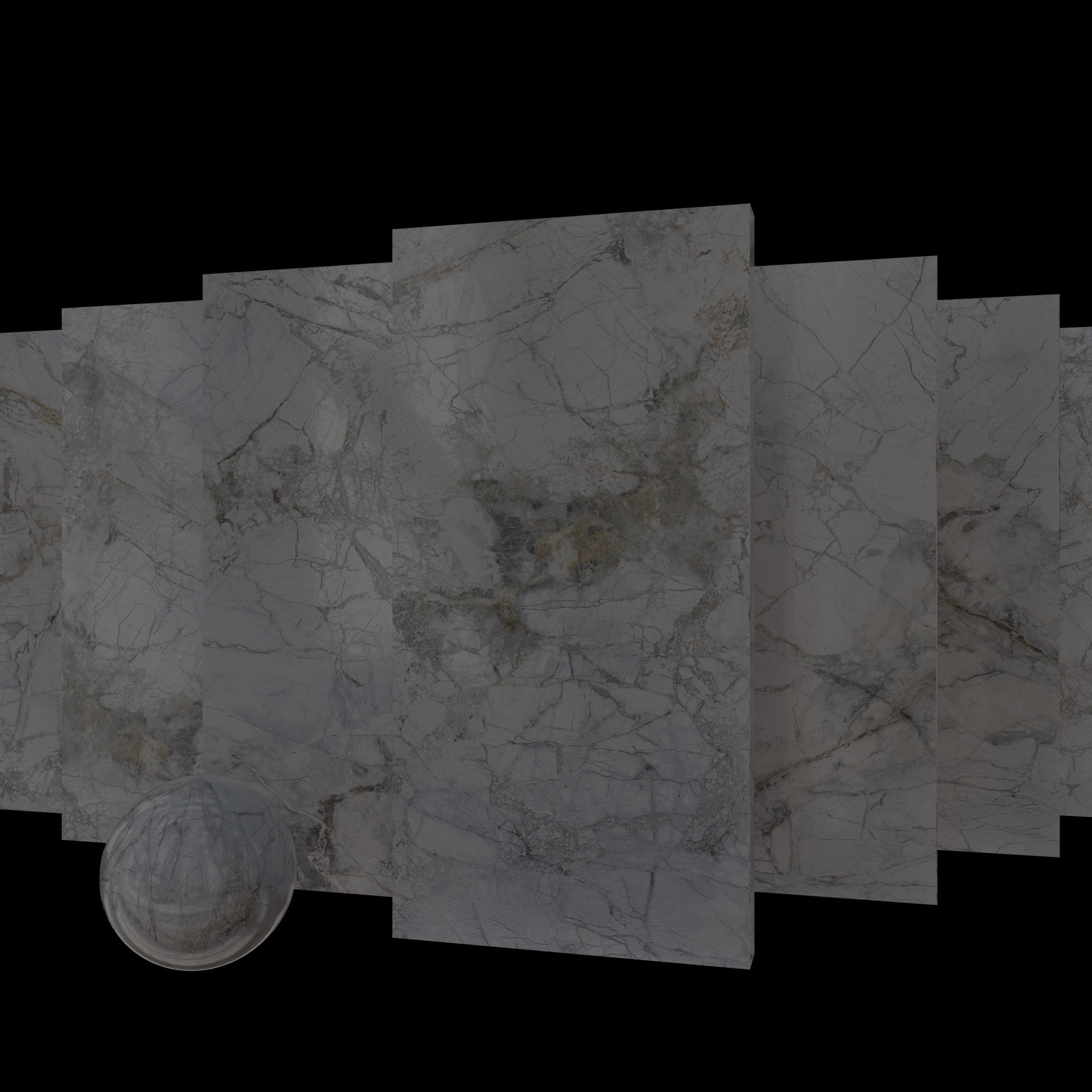 Marble Set Museum Supreme White 80x160 Set 1 Texture_4