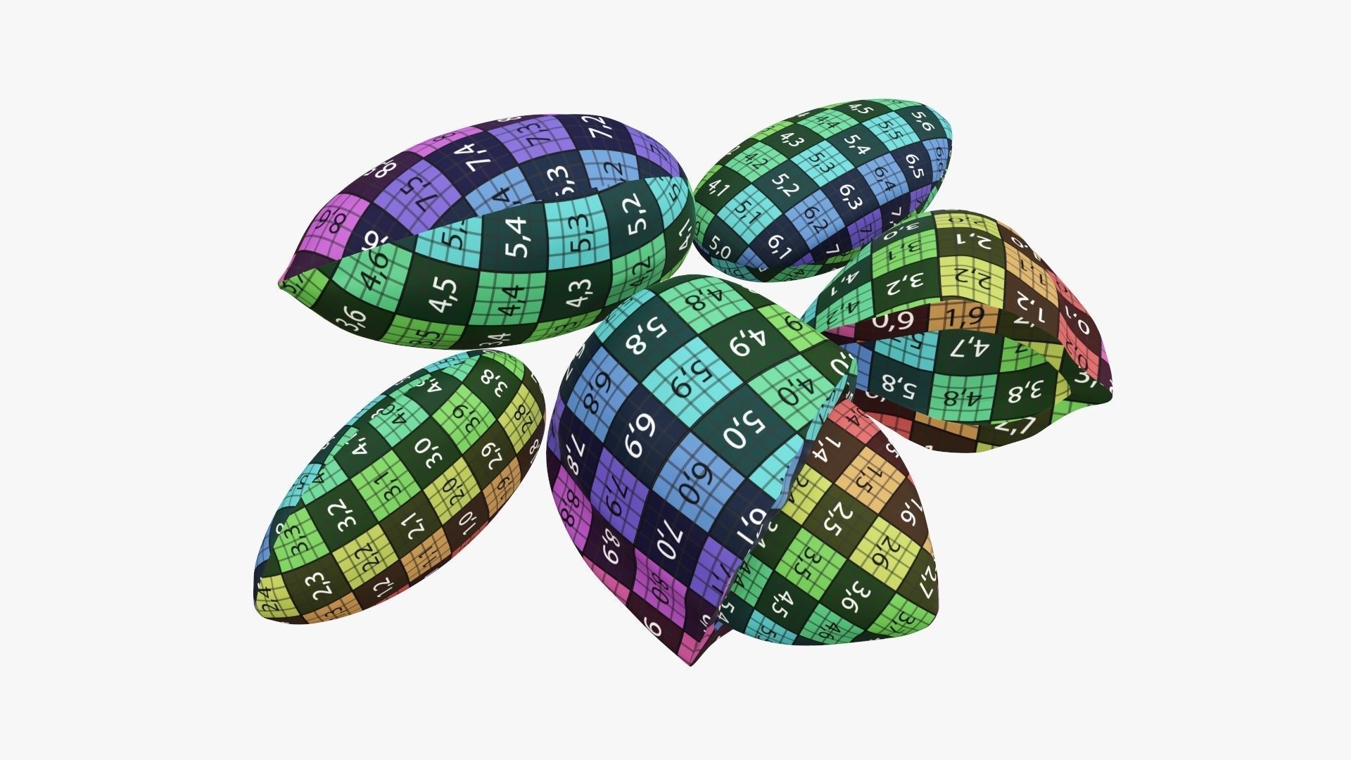 Nuts almond 03 3D model_10