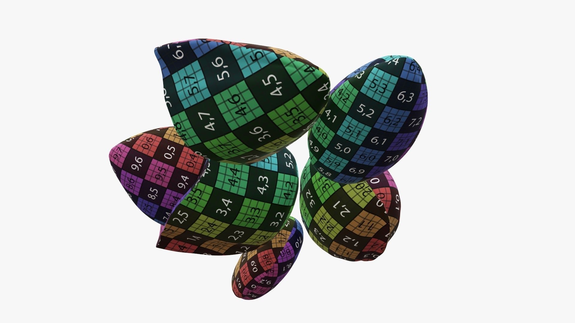 Nuts almond 03 3D model_13