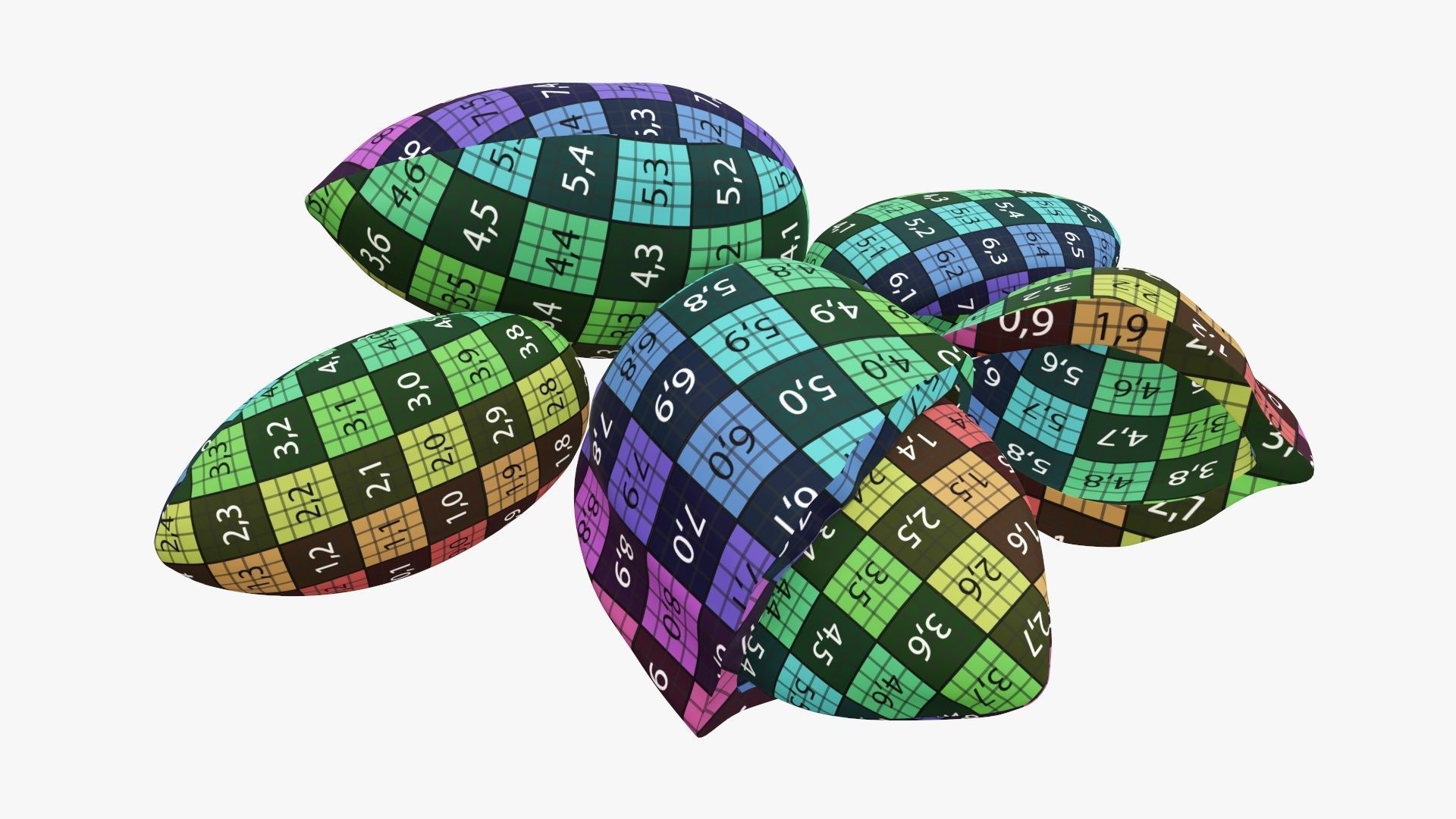 Nuts almond 03 3D model_11