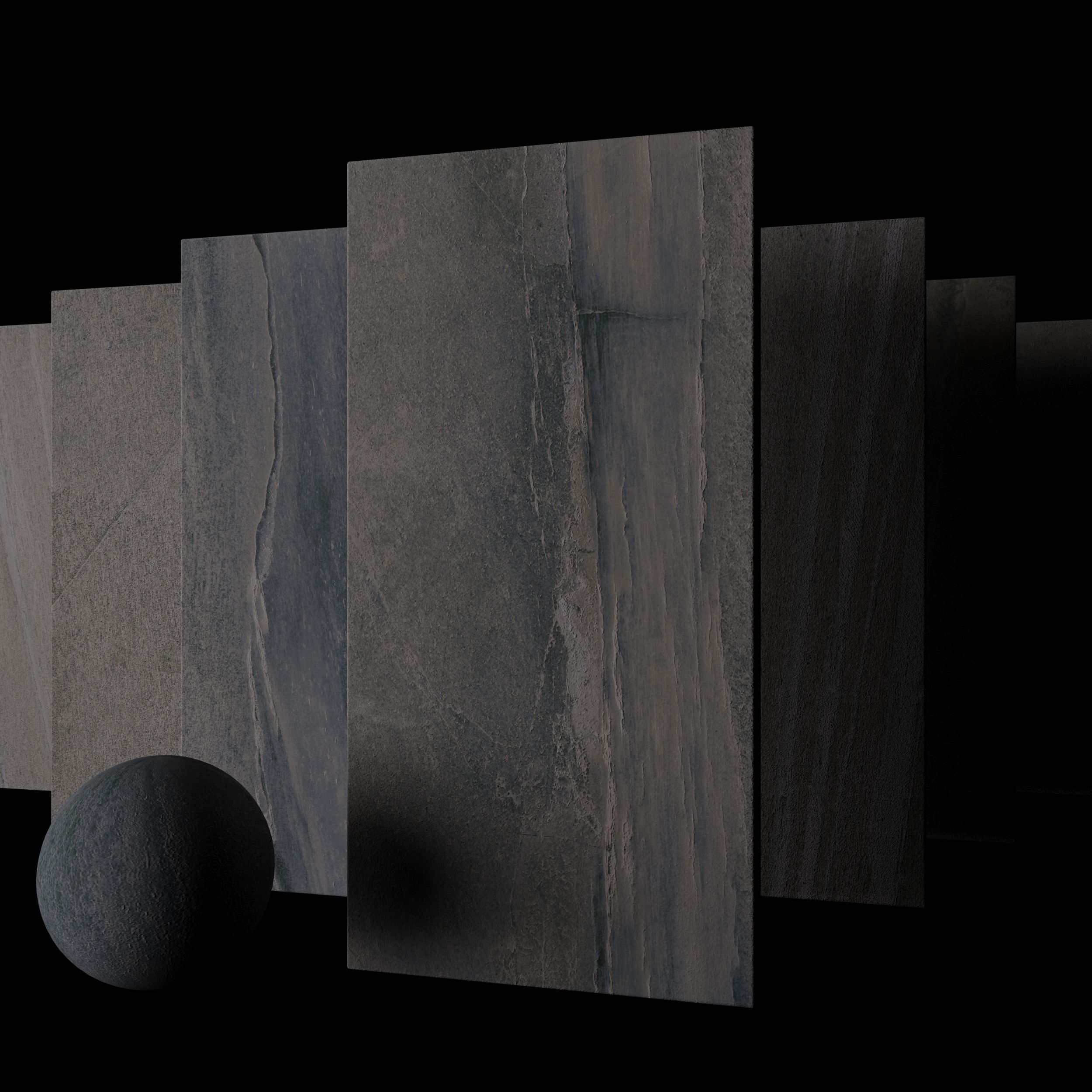 Stone Set Santorini Fume 60x120 Set 1 Texture_1