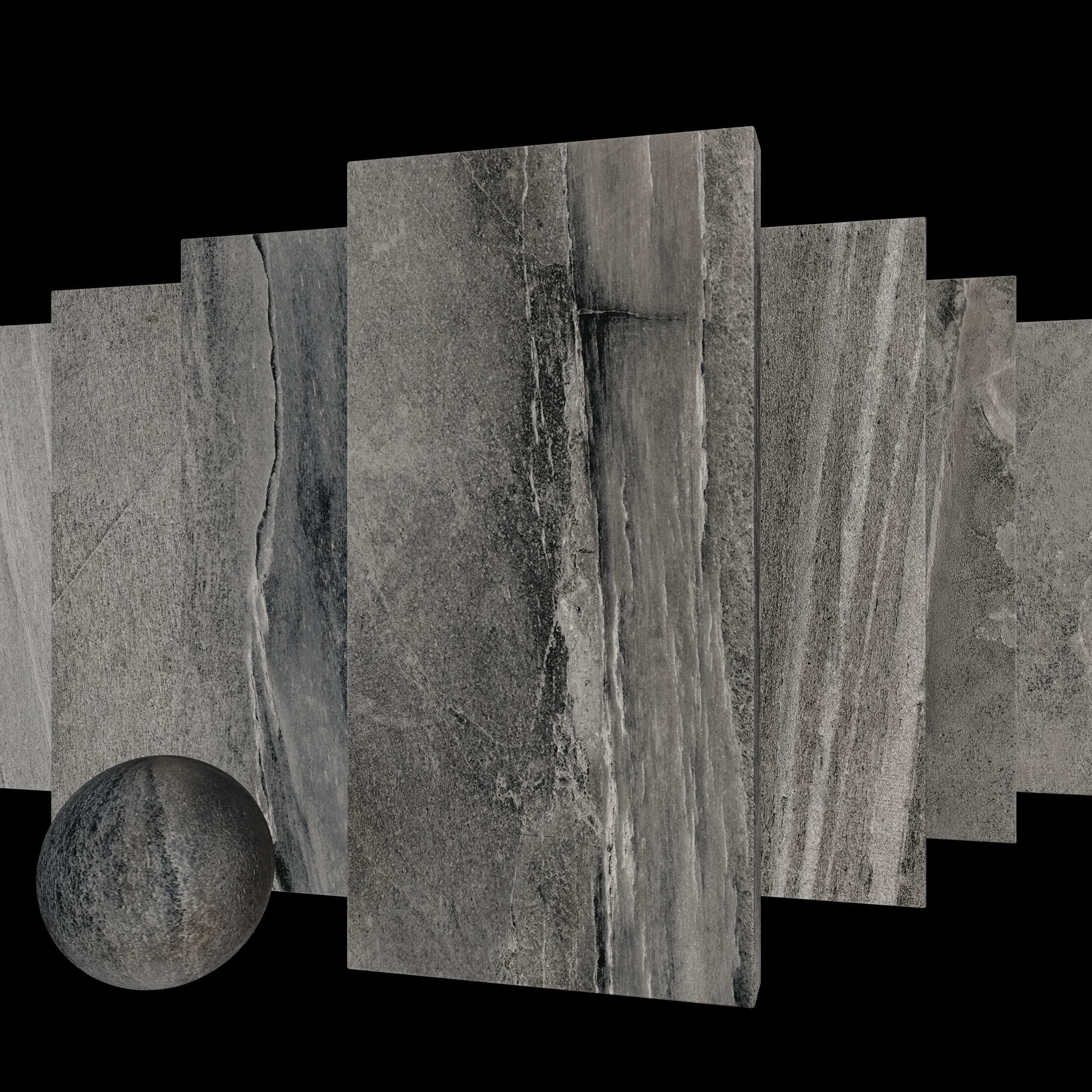 Stone Set Santorini Fume 60x120 Set 1 Texture_5