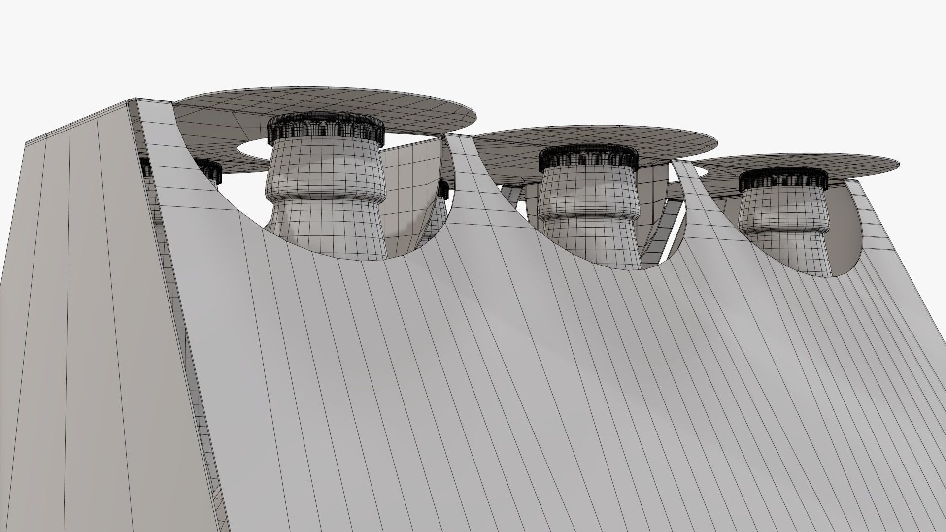 Box bottle carrier  3D model_9