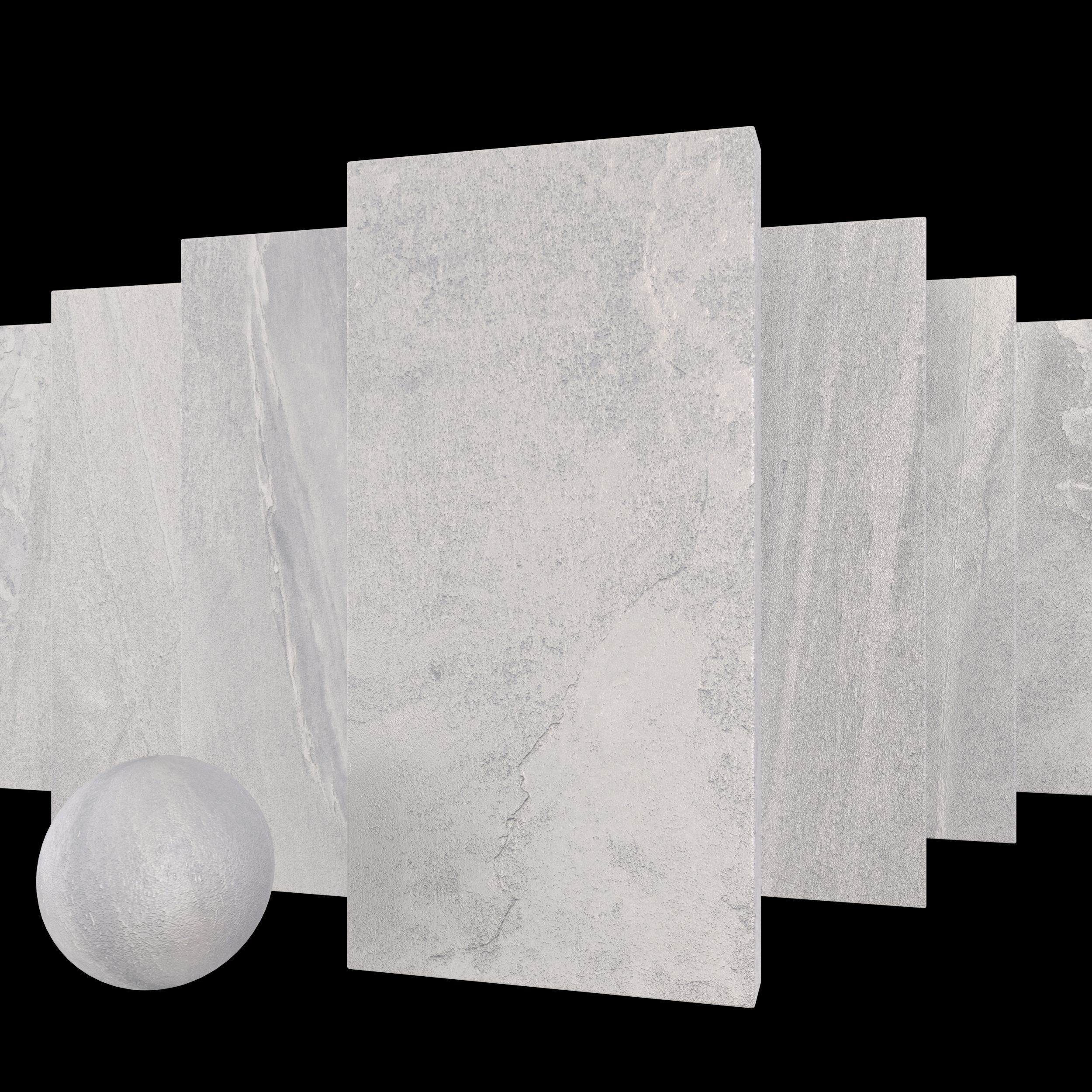 Stone Set Santorini Ice 60x120 Set 2 Texture_6