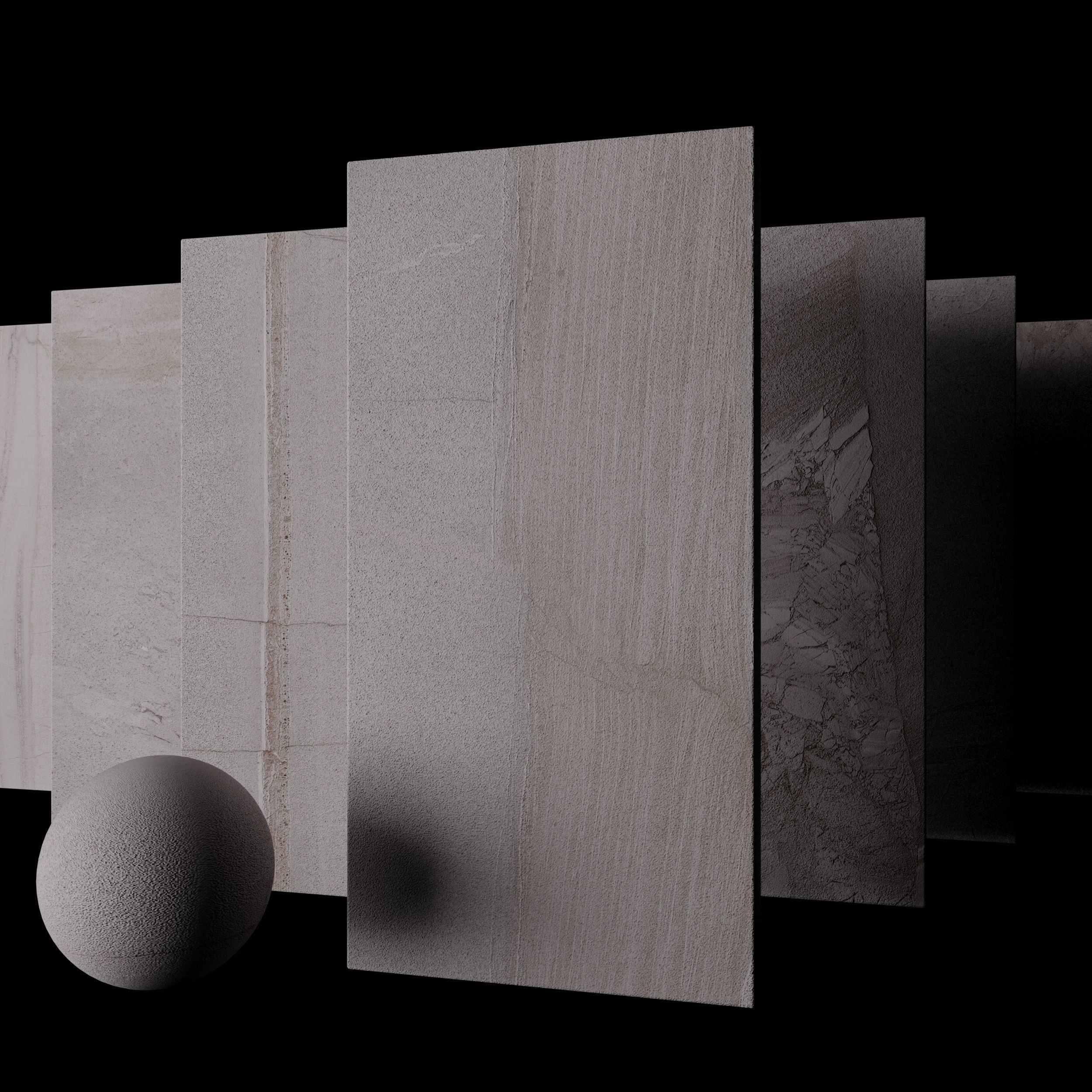 Stone Set Stoneway Grey 60x120 Set 1 Texture_1