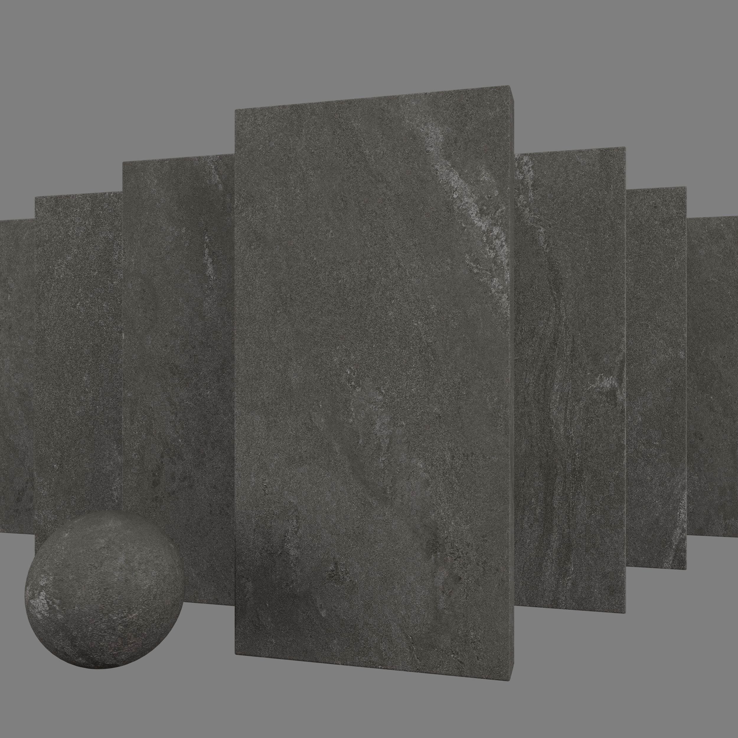 Stone Set Tierra Black 60x120 Set 3 Texture_4