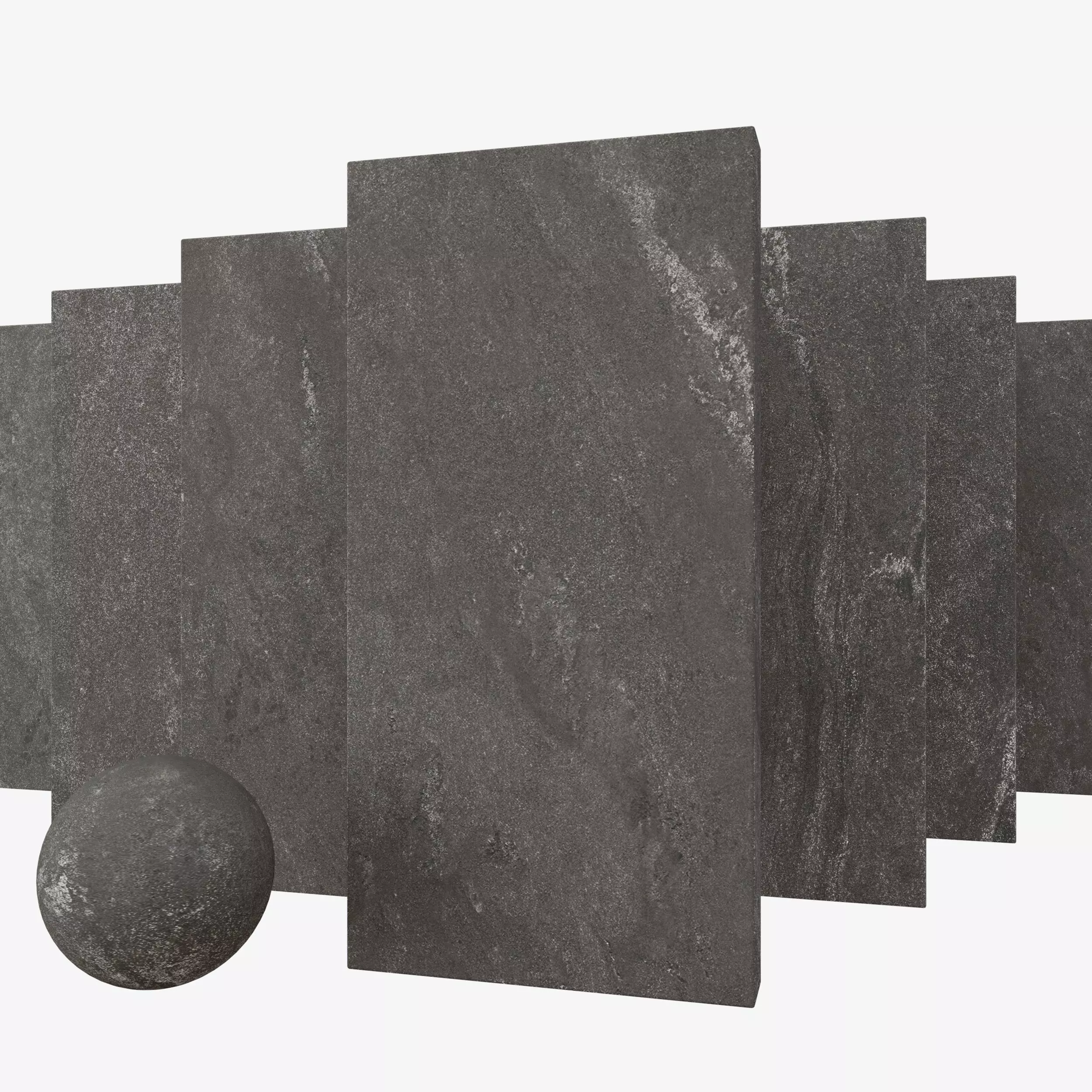 Stone Set Tierra Black 60x120 Set 3 Texture_0