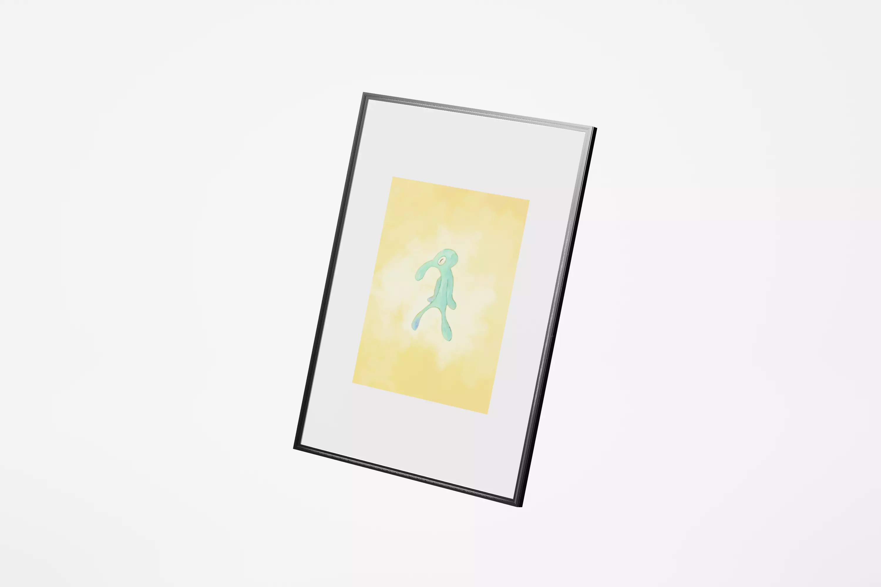 Bold and Brash in a Frame with a passeparout Free 3D model