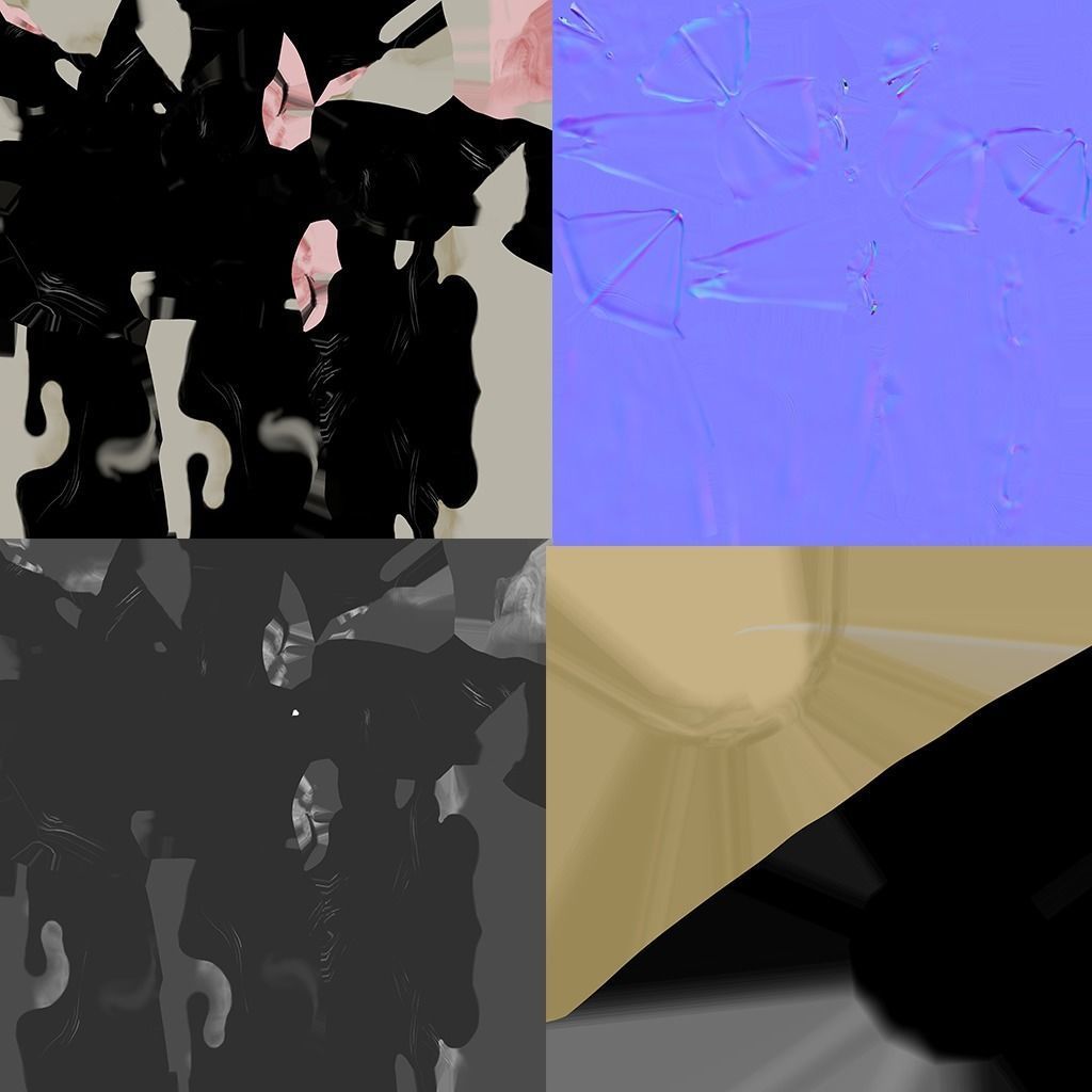 Killer whale Low-poly 3D model_11