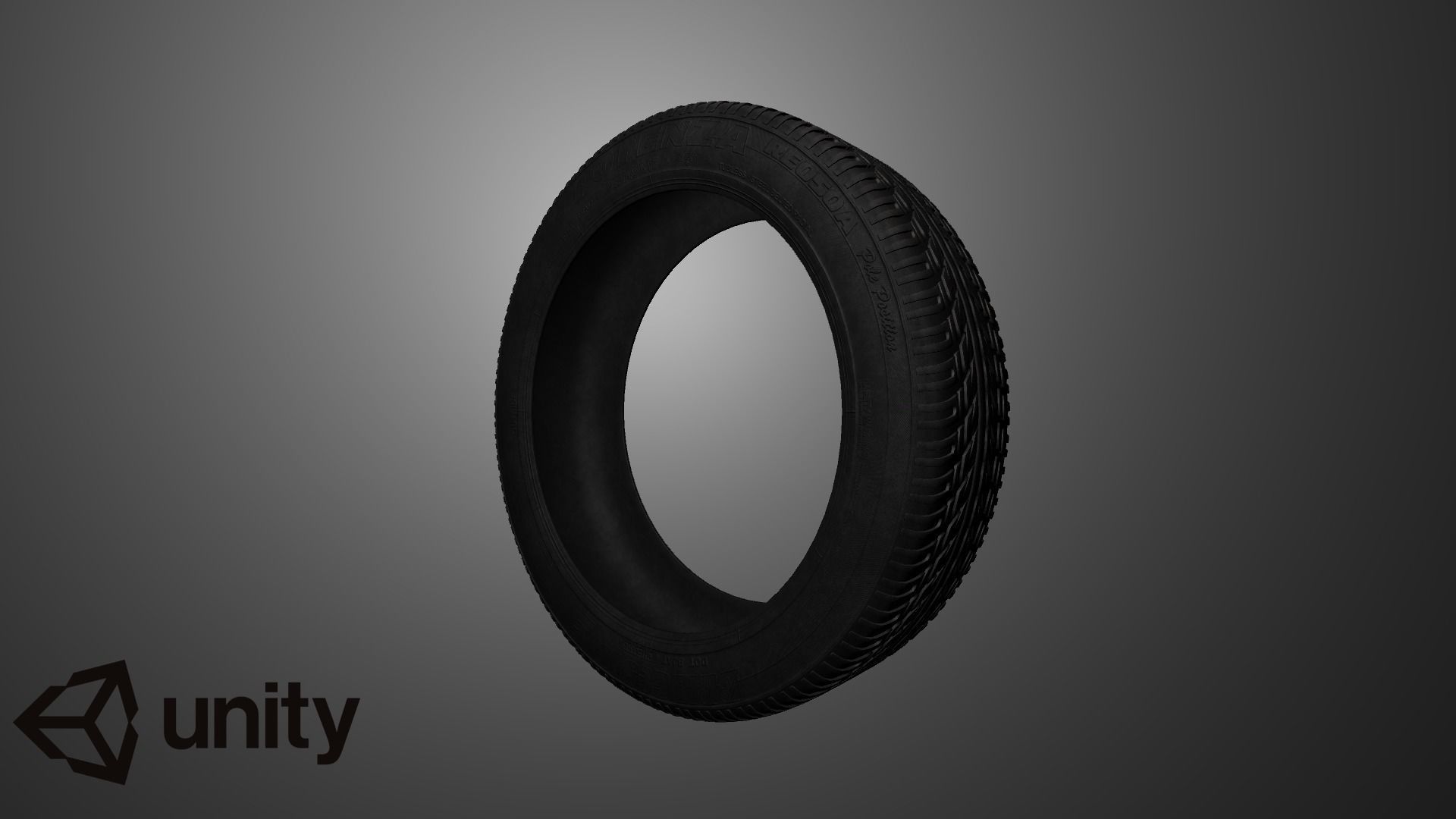 Low Poly Game Ready Tyre Pack 1 Low-poly 3D model_16