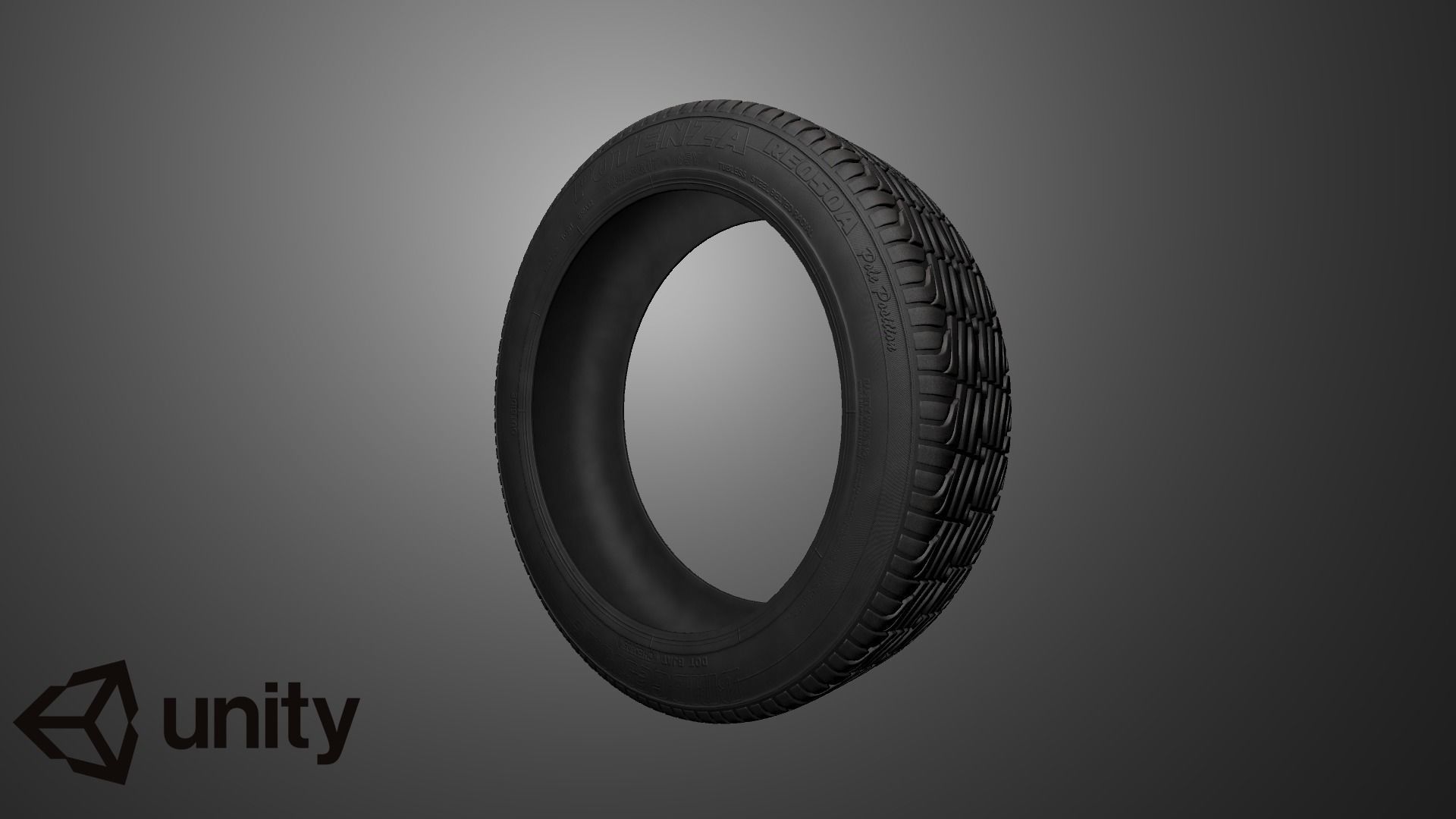 Low Poly Game Ready Tyre Pack 1 Low-poly 3D model_13