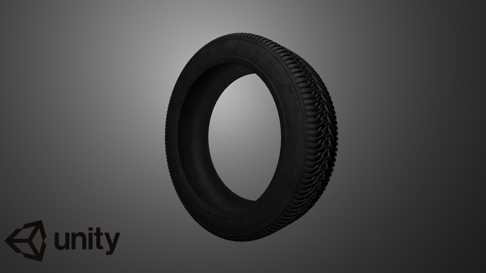 Low Poly Game Ready Tyre Pack 1 Low-poly 3D model_14