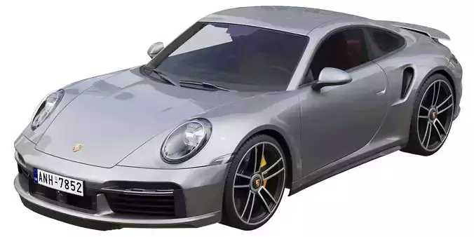 Porsche 911 Turbo S 2021 3D model