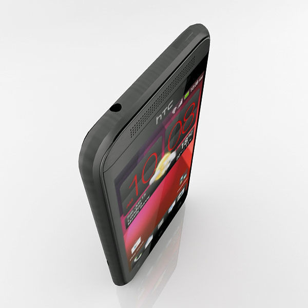 HTC Desire 200 Black and White 3D model_9