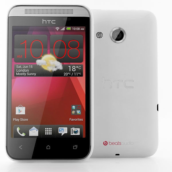 HTC Desire 200 Black and White 3D model_11