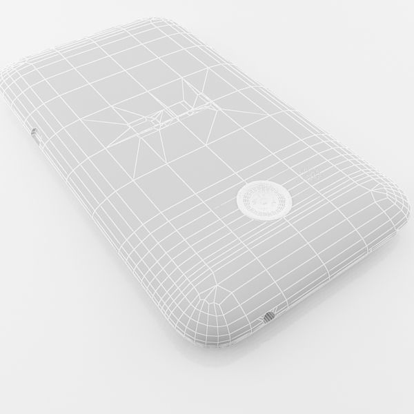 HTC Desire 200 Black and White 3D model_26