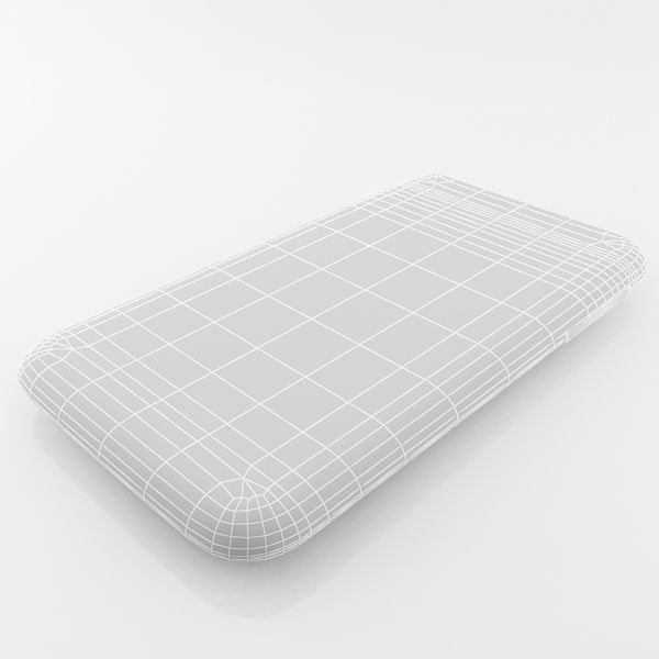 HTC Desire 200 Black and White 3D model_22