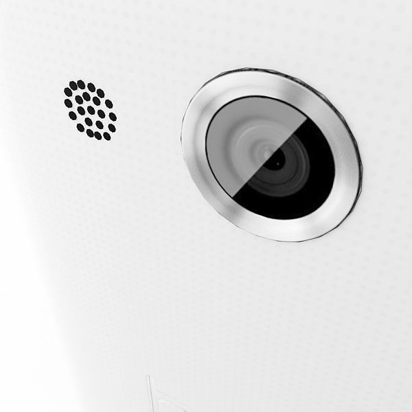 HTC Desire 200 Black and White 3D model_21