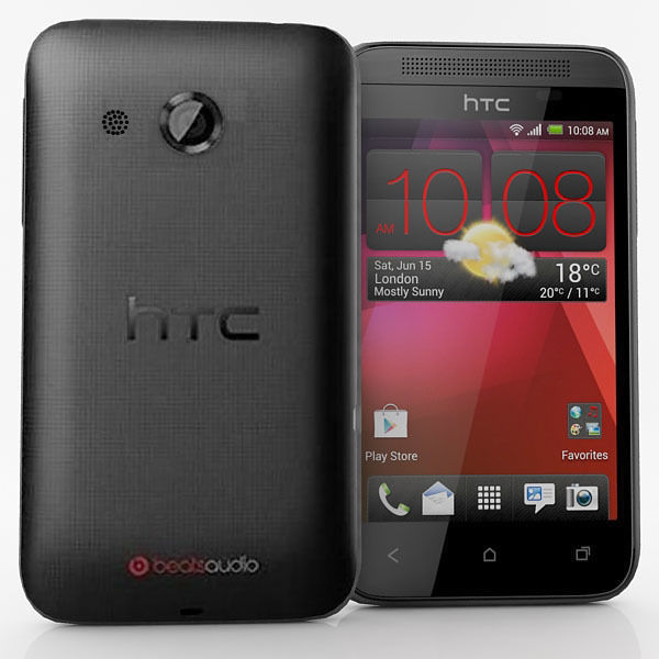 HTC Desire 200 Black and White 3D model_3