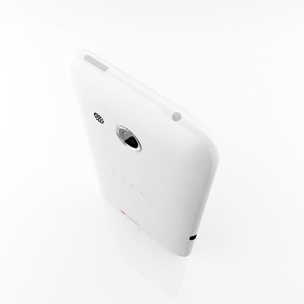 HTC Desire 200 Black and White 3D model_19