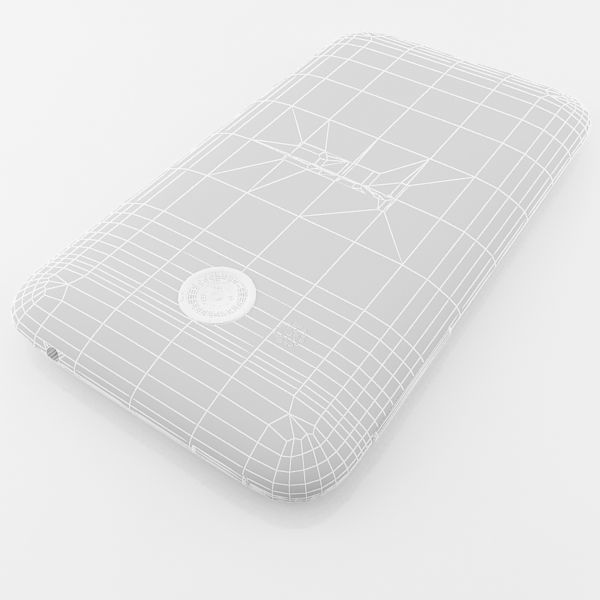 HTC Desire 200 Black and White 3D model_27
