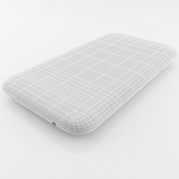 HTC Desire 200 Black and White 3D model_24