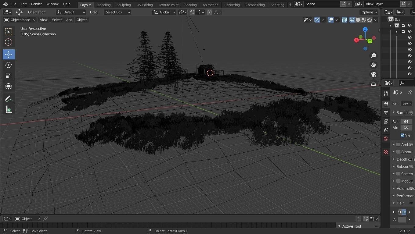 Island House 3D model_7
