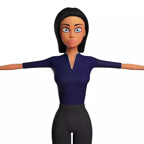 Business Woman Cartoon