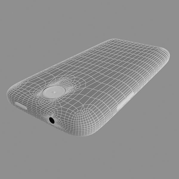 HTC Desire 300 Black 3D model_14