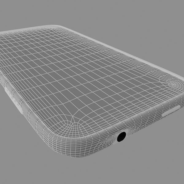 HTC Desire 300 Black 3D model_12