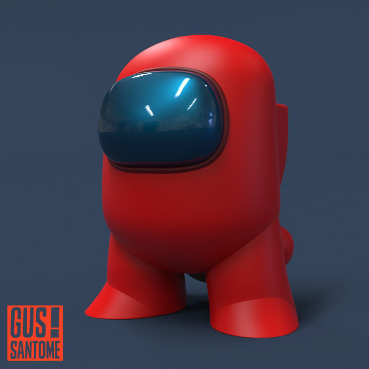 Among Us Toy  Update  3D print model_5