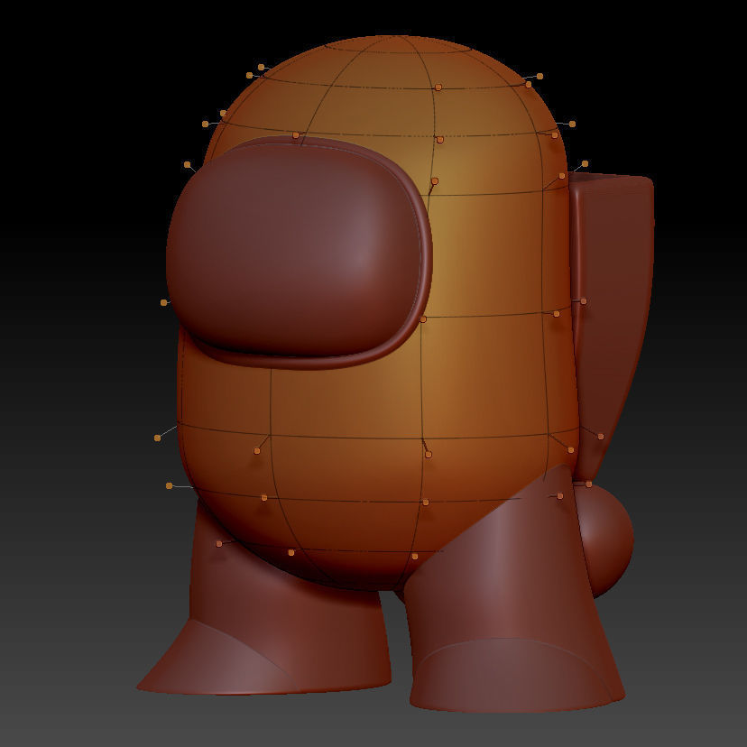 Among Us Toy  Update  3D print model_16