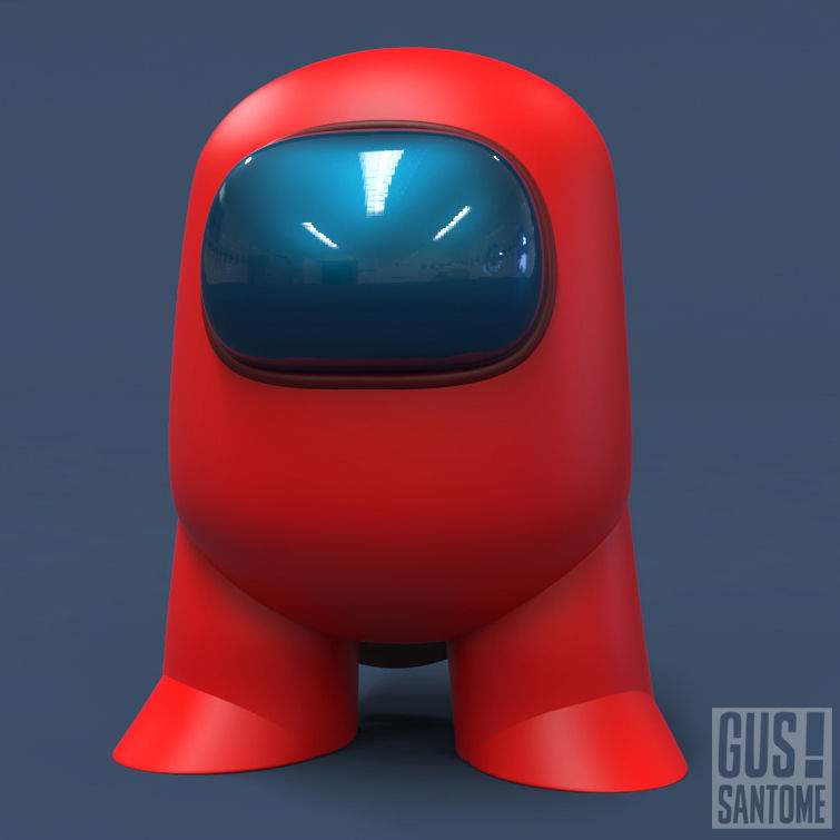 Among Us Toy  Update  3D print model_7